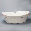 Vasque semi-encastrable céramique Soft | Rue du Bain