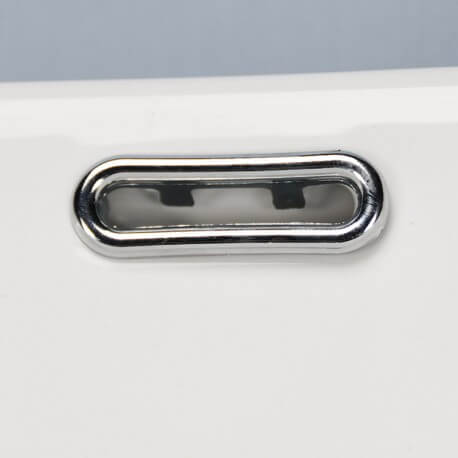 Vasque semi-encastrable céramique Soft | Rue du Bain