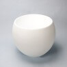 Tanque de Posing High Round - Superficie sólida Mat blanco - 40 cm - Naturaleza