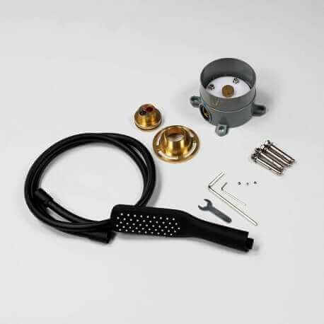 Faucet Bathtower on foot Matte black Concep't