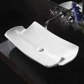 Asymmetric ceramic laying tank Stage − Rue du Bain