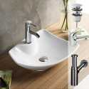 Pack Vasque Feuille + Robinet Nice | Rue du Bain