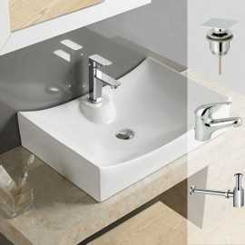Vasque Lineare + Nice Faucet Pack