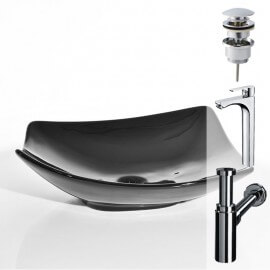 Pack Vasque Feuille + Robinet Smart | Rue du Bain