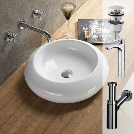 Pack Nude Vasque + Robinet Smart