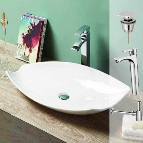 Pack Vasque Exception + Robinet Smart | Rue du Bain