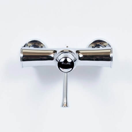 Robinet Mitigeur de Douche Mural Chromé - Allure | Rue du Bain