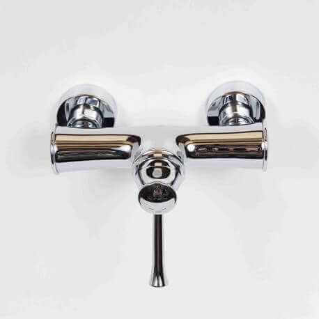 Robinet Mitigeur de Douche Mural Chromé - Allure | Rue du Bain