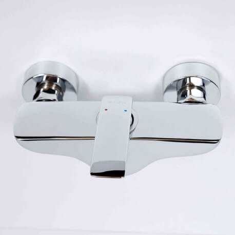 Faucet Shower Mitigeur Mural Chromé - Concep't