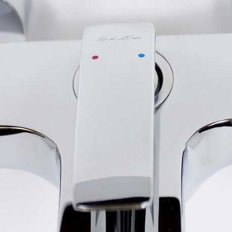 Miscelatore per vasca da bagno a parete Concept't Chrome |Via del bagno