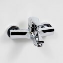 Faucet Bath Mitigeur Mural Chromé Smart