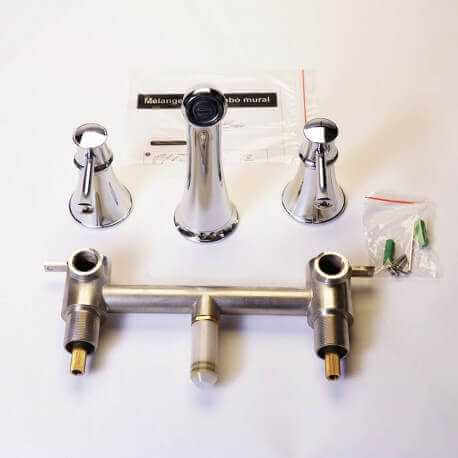 Mixer Faucet Washbo Mural Chromé Allure