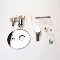 Grifo Ducha Mitigeur Recesado 2 outlets Chromé Rond