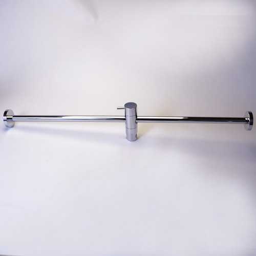 Round Shower Bar con puerta de ducha