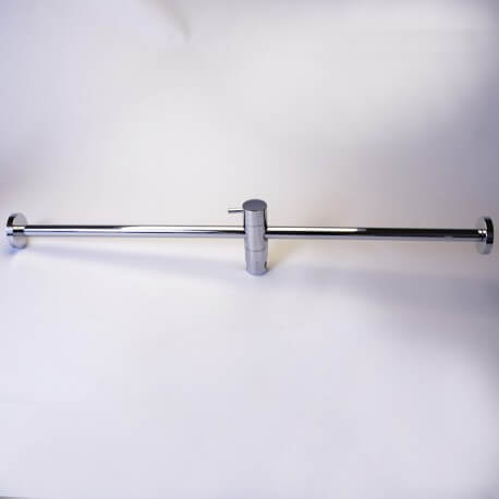 Round Shower Bar con puerta de ducha