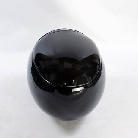 Wc suspendido - con corte - cerámica negro - 59x41 cm - Ove