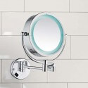 Kosmetikspiegel mit LED-Beleuchtung und Vergrößerung |Bather Straße