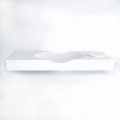 Single hanging washbasin matt white - Clas