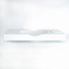 Lavabo Suspendu Rectangle - Solid surface Blanc Mat - 100x48 cm - Clas