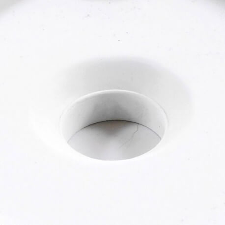 Single hanging washbasin matt white - Clas