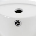 Lavabo Totem Cylinder Ceramic White - Sigma
