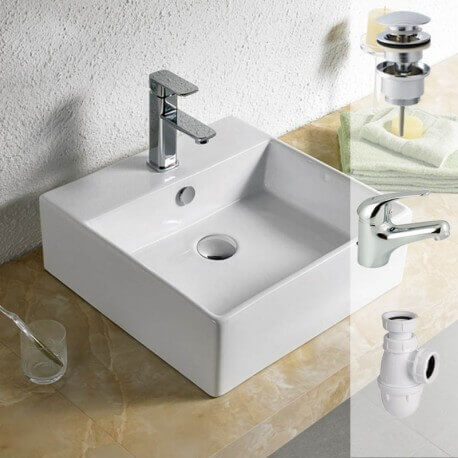 Quadra Vasque Pack + Nice Faucet