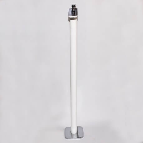 Robinet mitigeur lavabo totem sur pied blanc Concep't | Rue du Bain