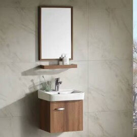 Kleine Badezimmermöbel - Holz - 44x36 cm - täglich 2