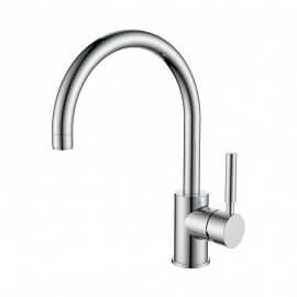 Robinet Mitigeur Evier/Vasque Surélevé - Chromé - Basic | Rue du Bain