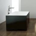 Black Rectangular Ilot Bath London