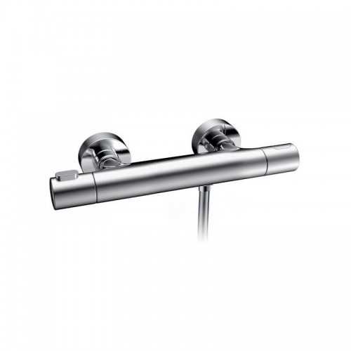 Thermostatic Wall-Mounted Shower Faucet - Chrome - Essential