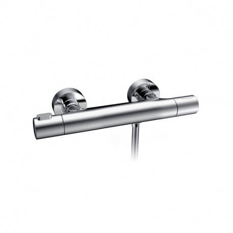 Thermostatic Wall-Mounted Shower Faucet - Chrome - Essential