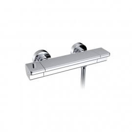 Mural Shower Thermostatic Faucet - Chromé - Kubic