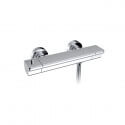 Mural Shower Thermostatic Faucet - Chromé - Kubic