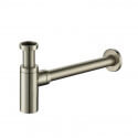 Siphon Lavabo Design Tubular Totem - Brossed Inox