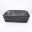 Telaio quadrato Vasc - Tappetino nero in ceramica - 43x43 cm - Urban