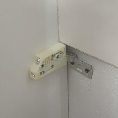 Meuble de salle de bain 2 Tiroirs - Blanc - Vasque - 60x46 cm - City | Rue du Bain