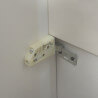 Armario de baño 2 cajones - Blanco - Vasque - 60x46 cm - Ciudad