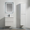 Armario de baño 2 cajones - Blanco - Vasque - 60x46 cm - Ciudad