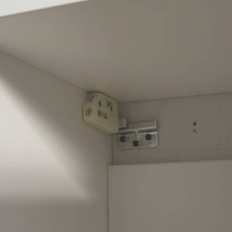 Columna de baño 2 Puertas - Blanco - 160x35x30 cm - Ciudad