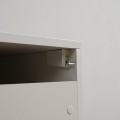 Armadio di stoccaggio 1 cassetto - facciata in MDF 19 mm - Bianco - 30x50 cm - Città