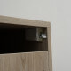 Meuble de Rangement 1 Tiroir - Plaqué en Bois - 90x50 cm - Tendance | Rue du Bain