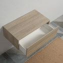 Armadio di stoccaggio 1 Cassetto - Legno placcato - 90x50 cm - Trend