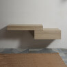 Furniture Storage 1 Drawer Front MDF 19mm color Wood 90 cm Trend