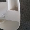 Großes Design-Wandwaschbecken - Solid Surface Mattweiß - 120x40 cm - Virgule