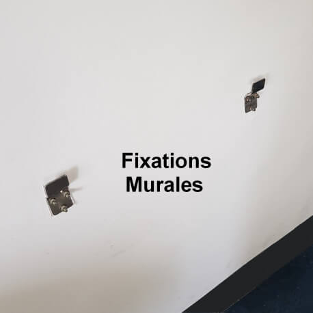 Grand Lavabo Suspendu Design - Solid Surface Blanc Mat - 120x40 cm- Virgule