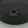 Vasque à poser ronde céramique noir mat - Lodge | Rue du Bain