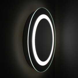 Badezimmer Licht runder Spiegel - LED Hintergrundbeleuchtung - 50 cm - Mode