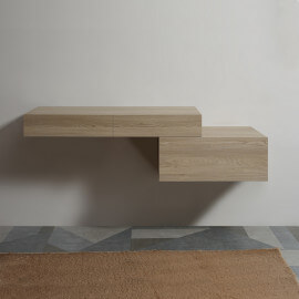 Pack Plan under basin 120 cm Trend + Cabinet 1 Drawer 60 cm Trend 2