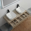Pack Plan under basin 120 cm Trend + Cabinet 1 Drawer 30 cm City